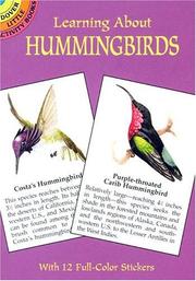 Cover of: Learning about Hummingbirds by Jan Sovak