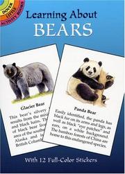 Cover of: Learning About Bears by Ruth Soffer