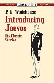 Cover of: Introducing Jeeves: six classic stories