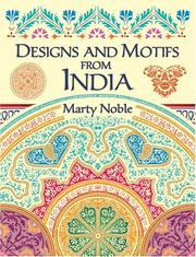 Cover of: Designs and motifs from India by Marty Noble