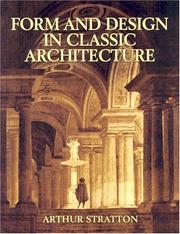 Cover of: Form and Design in Classic Architecture