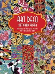 Cover of: Art Deco Giftwrap Paper: 2 Sheets