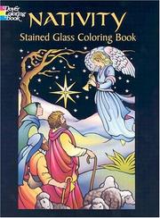 Cover of: Nativity Stained Glass Coloring Book