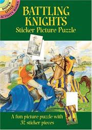 Cover of: Battling Knights Sticker Picture Puzzle by Steven James Petruccio