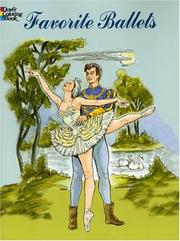 Cover of: Favorite Ballets Coloring Book by Brenda Sneathen Mattox
