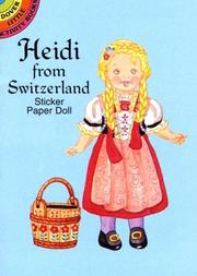 Cover of: Heidi from Switzerland Sticker Paper Doll