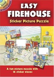 Cover of: Easy Firehouse Sticker Picture Puzzle by Cathy Beylon