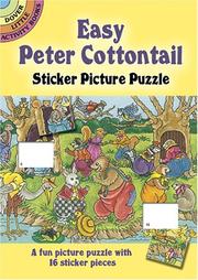 Cover of: Easy Peter Cottontail Sticker Picture Puzzle by Pat Stewart