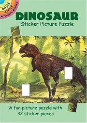 Cover of: Dinosaur Sticker Picture Puzzle by Jan Sovak