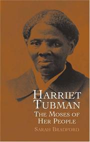 Cover of: Harriet Tubman: The Moses of Her People (Dover Books on Americana)