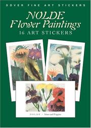 Cover of: Nolde Flower Paintings by Emil Nolde, Emil Nolde