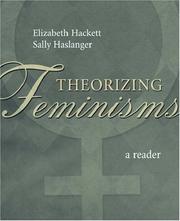 Cover of: Theorizing feminisms: a reader