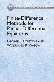 Cover of: Finite-Difference Methods for Partial Differential Equations (Dover  Phoenix Editions)