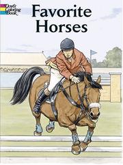 Cover of: Favorite Horses Coloring Book by John Green