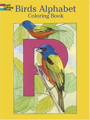 Cover of: Birds Alphabet Coloring Book