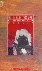 Cover of: Hallarás otro mar by Ana María Navales