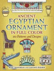 Ancient Egyptian ornament in full color by Grandjean, René.