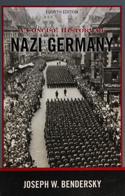 Cover of: Concise History of Nazi Germany
