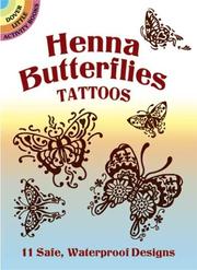 Cover of: Henna Butterflies Tattoos by Anna Pomaska