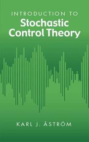 Cover of: Introdution to stochastic control theory