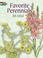 Cover of: Favorite Perennials