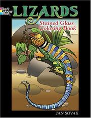 Cover of: Lizards Stained Glass Coloring Book