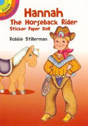 Cover of: Hannah the Horseback Rider Sticker Paper Doll