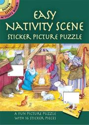 Cover of: Easy Nativity Scene Sticker Picture Puzzle