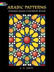 Cover of: Arabic Patterns Stained Glass Coloring Book