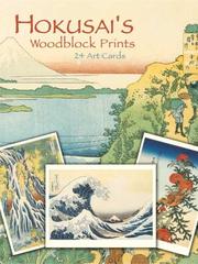 Cover of: Hokusai's Woodblock Prints: 24 Art Cards