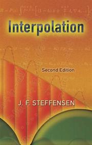 Interpolation by J. F. Steffensen