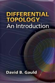 Differential topology by David B. Gauld