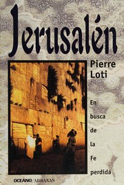 Cover of: Jerusalén by Pierre Loti
