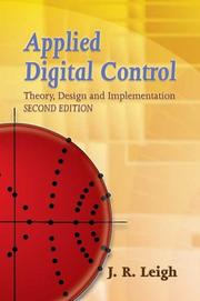 Cover of: Applied Digital Control: Theory, Design and Implementation. Second Edition