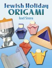 Cover of: Jewish holiday origami by Joel Stern