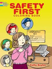 Cover of: Safety First Coloring Book