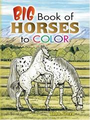 Cover of: Big Book of Horses to Color