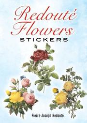 Cover of: Redoute Flowers Stickers: 36 Stickers, 9 Different Designs