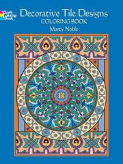 Cover of: Decorative Tile Designs Coloring Book