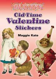 Cover of: Glitter Old-Time Valentine Stickers (Glitter) by Maggie Kate