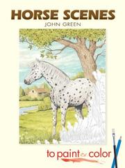 Cover of: Horse Scenes to Paint or Color