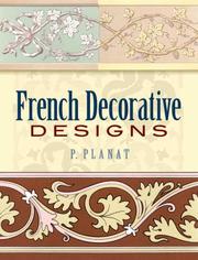 Cover of: French Decorative Designs (Dover Pictorial Archive Series) by P. Planat