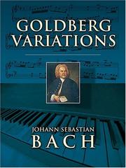 Cover of: Goldberg Variations: BWV 988 (Dover Classical Music for Keyboard)