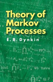 Cover of: Theory of Markov Processes (Dover Books on Mathematics) by E. B. Dynkin