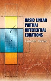 Cover of: Basic Linear Partial Differential Equations