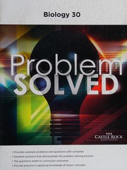 Cover of: Problem solved: Biology 30 Alberta