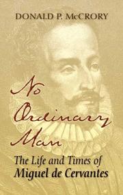 Cover of: No Ordinary Man by Donald P. McCrory