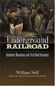 Cover of: The Underground Railroad by William Still