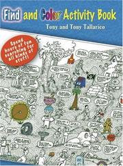 Cover of: Find and Color Activity Book by Tony 'Anthony' Tallarico