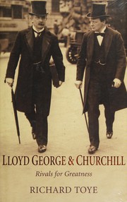Cover of: Lloyd George & Churchill by Richard Toye